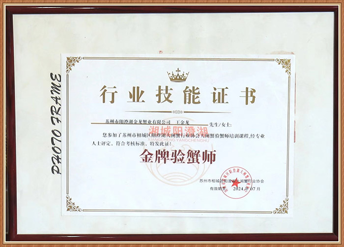 行業(yè)技能證書(shū)